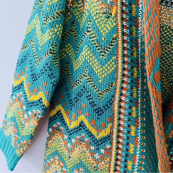 ADORA NWT Multicolor Knit Cardigan - Picture 12 of 16